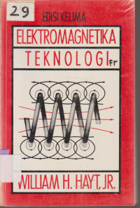 Cover ELEKTROMAGNETIKA TEKNOLOGI / William H. Hayt
