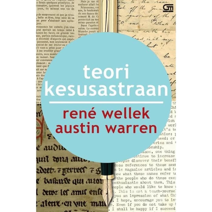 Cover Teori Kesusastraan / Rene Wellek ; Austin Warren