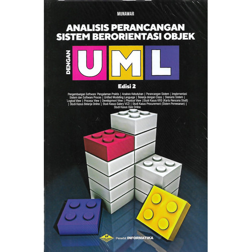 Cover Analisis Perancangan Sistem Berorientasi Objek dengan UML, Edisi 2 / Munawar