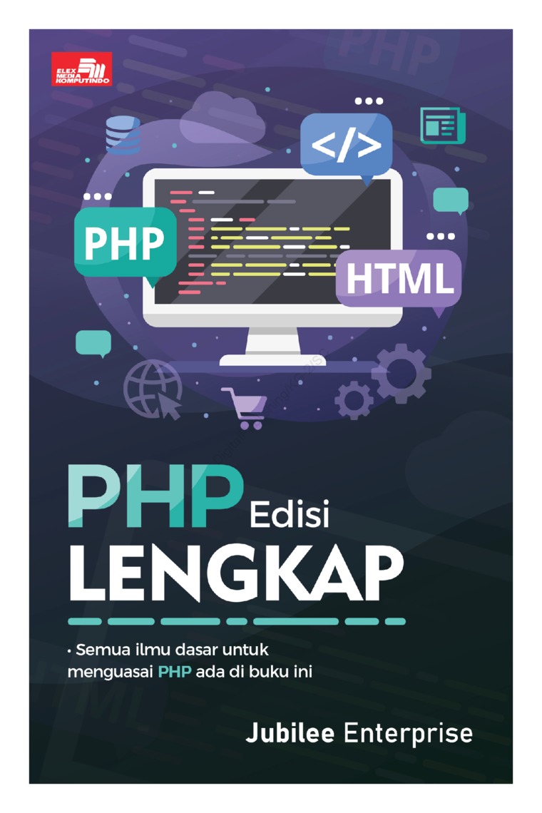 Cover PHP EDISI LENGKAP / Jubilee Enterprise