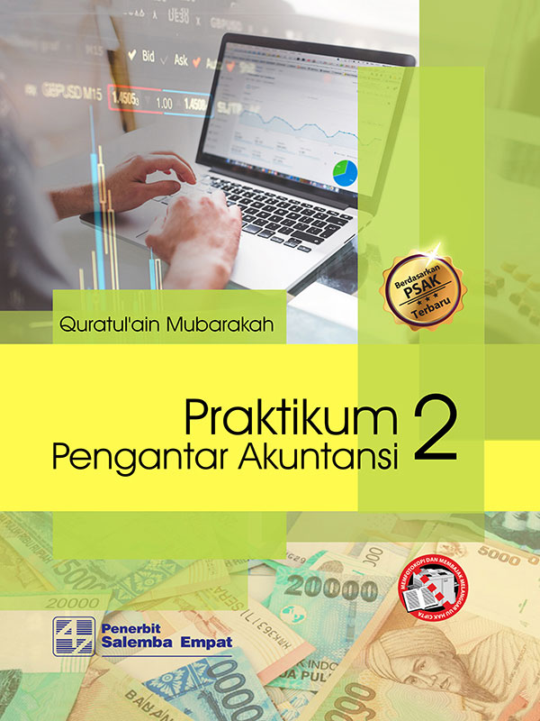 Cover PRAKTIKUM PENGANTAR AKUNTANSI 2 / Quratul'ain Mubarakah