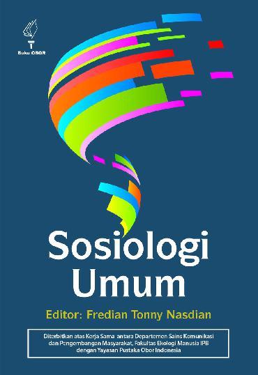 Cover SOSIOLOGI UMUM / Fredian Tonny Nasdian