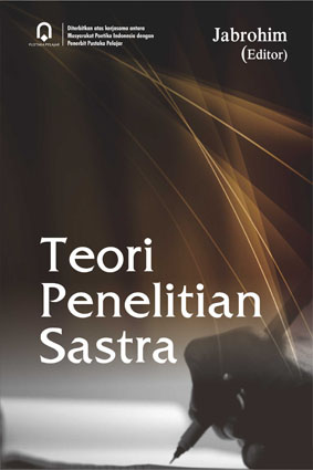 Cover Teori Penelitian Sastra / Jabrohim