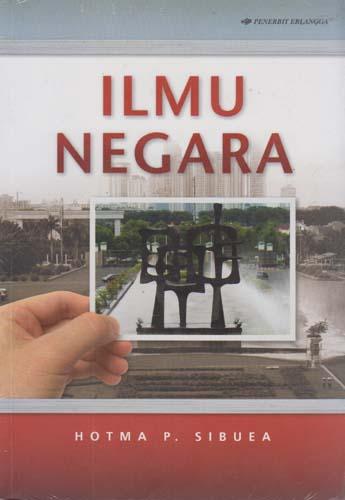 Cover Ilmu Negara / Hotma P. Sibuea