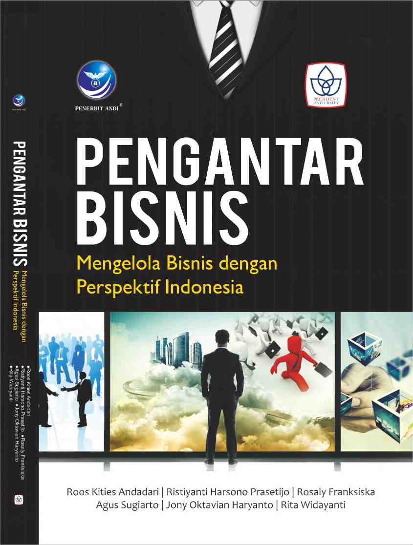Cover Pengantar Bisnis :  Mengelola Bisnis dengan Perspektif Indonesia / Roos Kities Andadari dkk