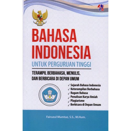 Cover Bahasa Indonesia untuk Perguruan Tinggi / Fairuzul Mumtaz