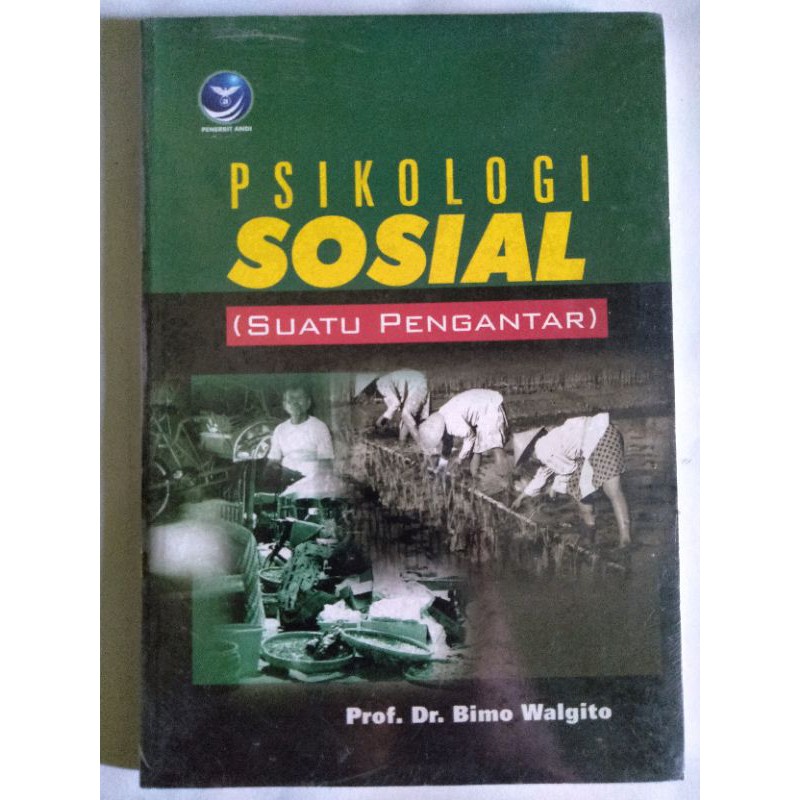 Cover PSIKOLOGI SOSIAL :  Suatu Pengantar / Bimo Walgito