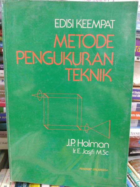 Cover METODE PENGUKURAN TEKNIK / J.P. Holman