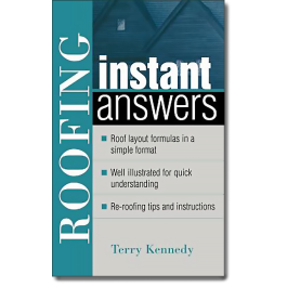 Cover ROOFING INSTANT ANSWERS / Terry Kennedy