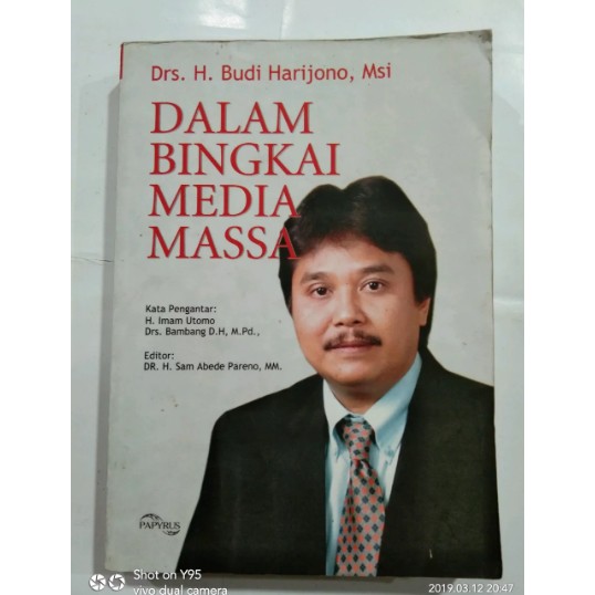 Cover DALAM BINGKAI MEDIA MASSA / Budi Harijono