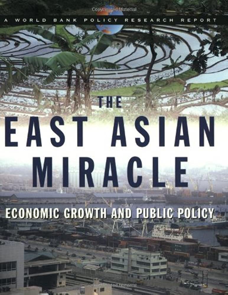 Cover THE EAST ASIAN MIRACLE :  ECONOMIC GROWTH AND PUBLIC POLICY