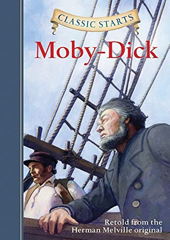 Cover Moby Dick :  Retold from the Herman Melville original / Kathleen Olmstead