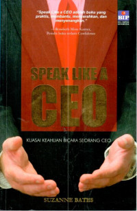 Cover SPEAK LIKE A CEO / Suzanne Bates