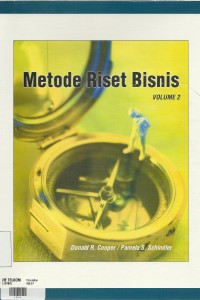 Cover METODE RISET BISNIS :  Volume 2 / Donald R. Cooper