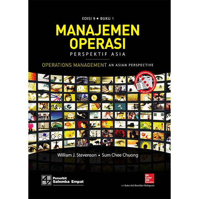 Cover MANAJEMEN OPERASI PERSPEKTIF ASIA / William J. Stevenson & Sum Chee Chuong