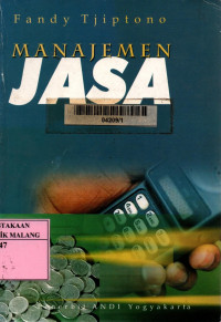 Cover MANAJEMEN JASA / Fandy Tjiptono