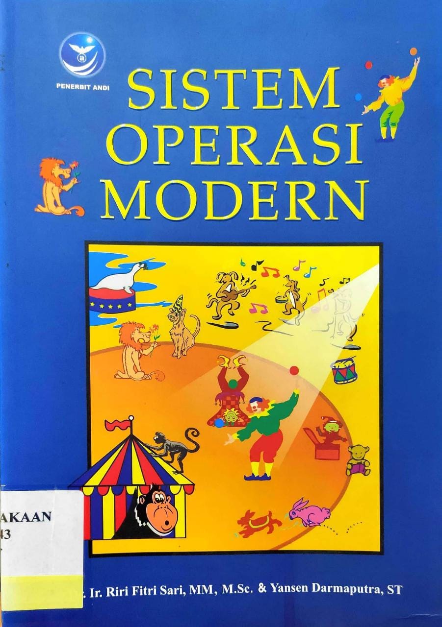 Cover SISTEM OPERASI MODERN / Riri Fitri Sari ; Yansen Darmaputra