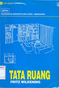 Cover TATA RUANG / Fritz Wilkening
