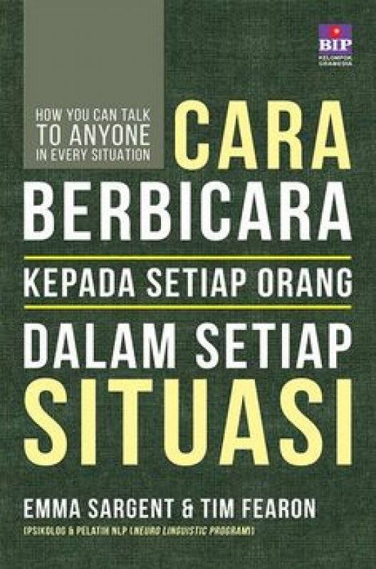 Cover CARA BERBICARA KEPADA SETIAP ORANG DALAM SETIAP SITUASI / Emma Sargent
