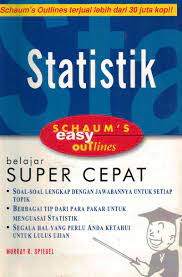 Cover STATISTIK SCHAUM'S EASY OUTLINE / Murray R. Spiegel