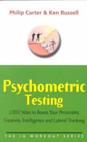Cover PSYCHOMETRIC TESTING / Philip Carter & Ken Russell