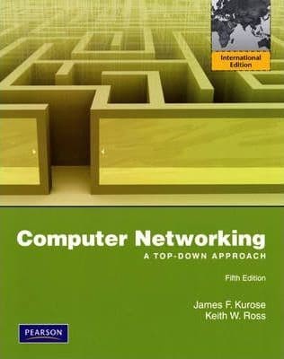 Cover COMPUTER NETWORKING :  A Top-Down Approach / James F. Kurose, Keith W. Ross
