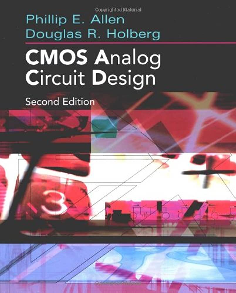 Cover CMOS ANALOG CIRCUIT DESIGN / Philip E. Allen & Doughlas R. Holberg