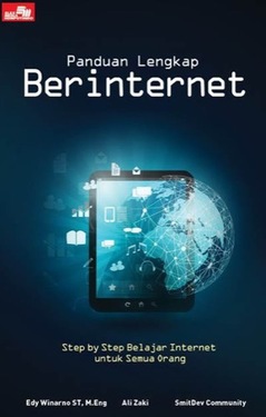 Cover PANDUAN LENGKAP BERINTERNET / Edy Winarno & Ali Zaki
