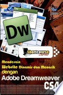 Cover MENDESAIN WEBSITE DINAMIS DAN MENARIK DENGAN ADOBE DREAMWEAVER CS4 / Wahana Komputer