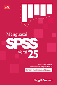 Cover Menguasai SPSS Versi 25 / Singgih Santoso