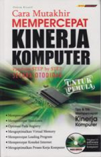 Cover CARA MUTAKHIR MEMPERCEPAT KINERJA KOMPUTER / Dukom Kreatif
