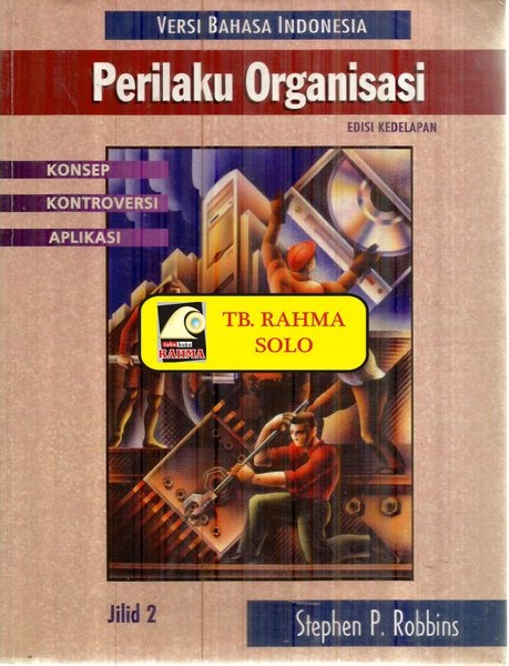 Cover PERILAKU ORGANISASI / Stephen P. Robbins