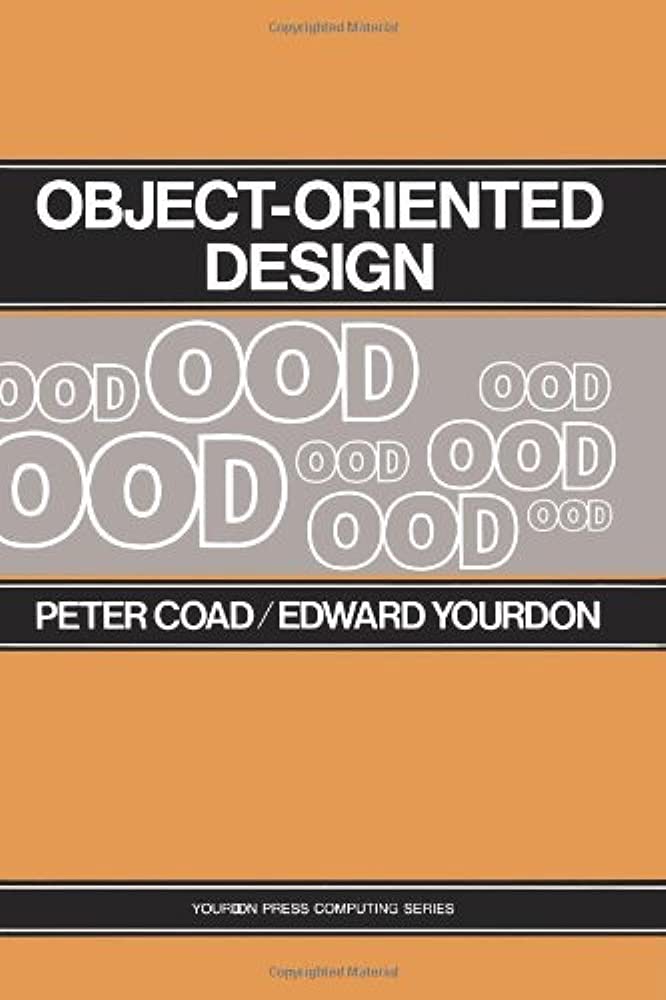 Cover OBJECT-ORIENTED DESIGN / Peter Coad