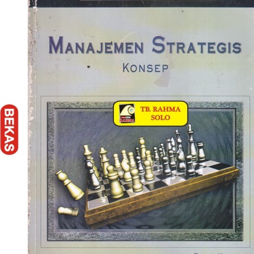 Cover MANAJEMEN STRATEGIS KONSEP / Fred R. David