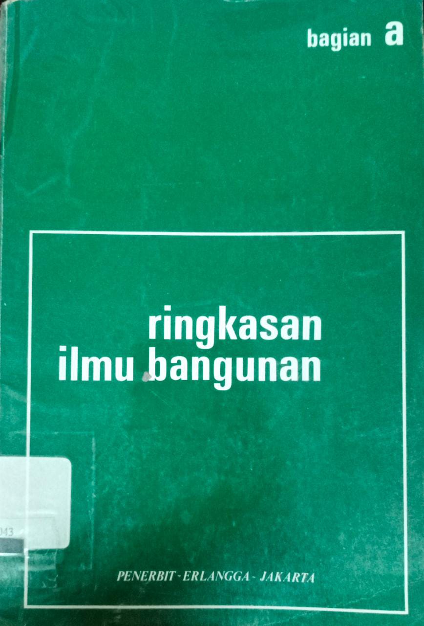 Cover RINGKASAN ILMU BANGUNAN / Spruyt, Van Mantgem, & De Does BV