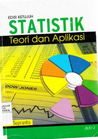 Cover STATISTIK TEORI DAN APLIKASI / J. Supranto