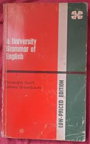 Cover A UNIVERSITY GRAMMAR OF ENGLISH / Randolph Quirk & Sidney Greenbaum