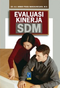 Cover EVALUASI KINERJA SDM / AA. Anwar Prabu Mangkunegara