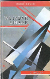 Cover ALJABAR LINEAR :  Edisi Revisi / G. Hadley