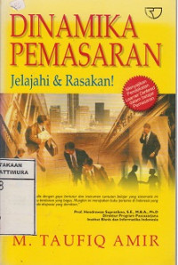 Cover DINAMIKA PEMASARAN / M. Taufiq Amir