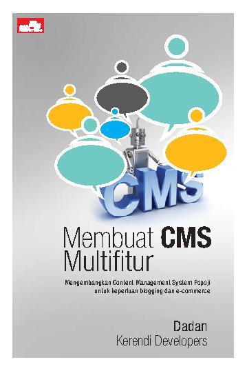 Cover MEMBUAT CMS MULTIFITUR / Dadan & Kerendi Developers