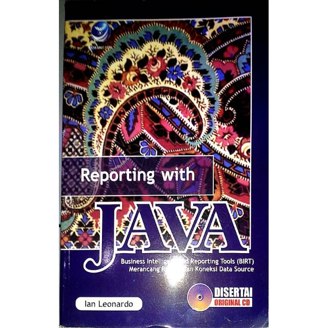 Cover REPORTING WITH JAVA / Ian Leonardo