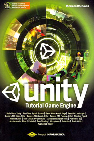 Cover UNITY :  Tutorial Game Engine / Rickman Roedavan