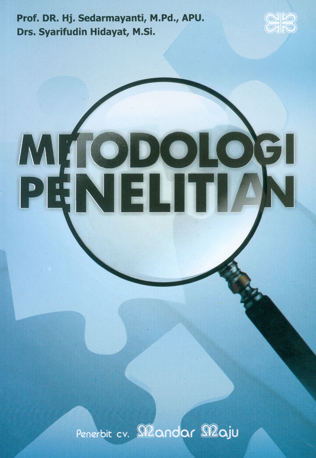 Cover METODOLOGI PENELITIAN / Sedarmayanti ; Syarifudin Hidayat