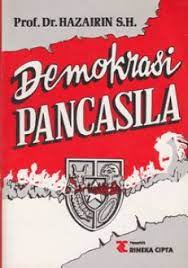Cover DEMOKRASI PANCASILA / Prof. Dr. Hazairin S.H
