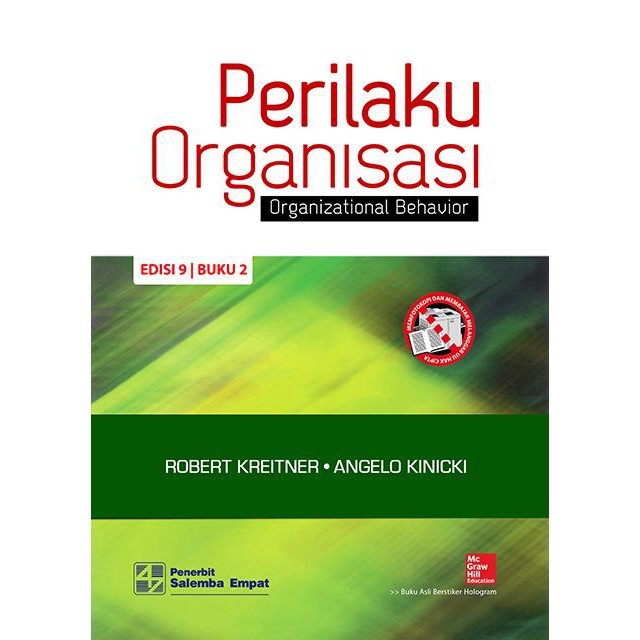 Cover PERILAKU ORGANISASI :  Organizational Behavior / Robert Kreitner Dan Angelo Kinicki