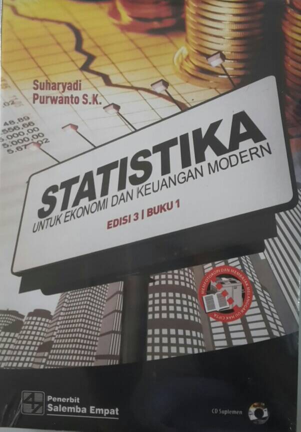 Cover STATISTIKA UNTUK EKONOMI DAN KEUANGAN MODERN / Suharyadi Purwanto