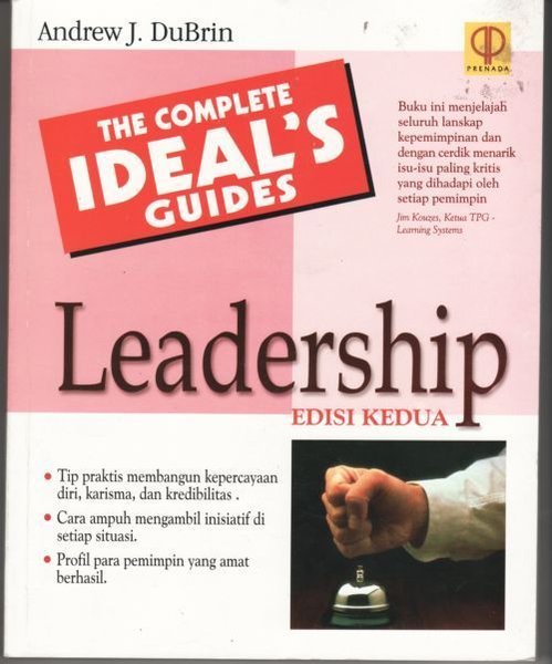 Cover THE COMPLETE IDEAL'S GUIDES :  LEADERSHIP / Andrew J.Dubrin