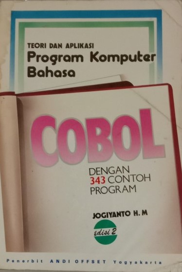 Cover TEORI DAN APLIKASI PROGRAM KOMPUTER BAHASA, Edisi 2 :  dengan 343 contoh program / Jogiyanto H.M