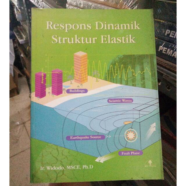 Cover RESPONS DINAMIK STRUKTUR ELASTIK / Widodo